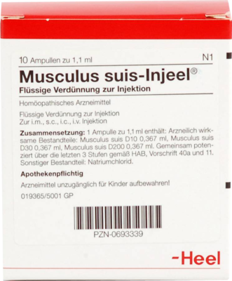 MUSCULUS SUIS Injeel Ampullen