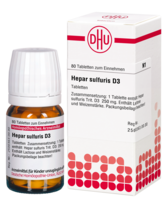 HEPAR SULFURIS D 3 Tabletten