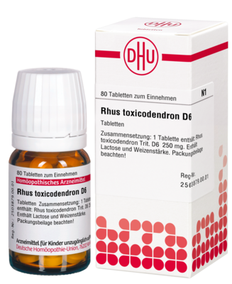 RHUS TOXICODENDRON D 6 Tabletten