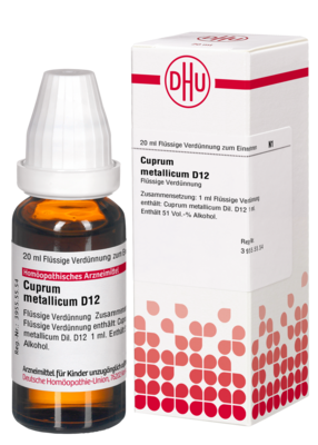 CUPRUM METALLICUM D 12 Dilution