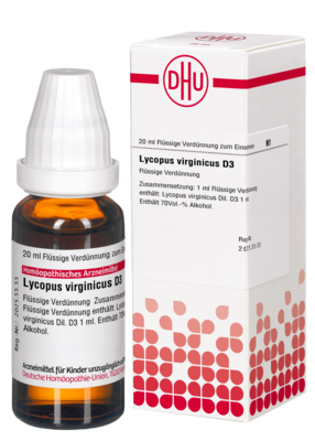 LYCOPUS VIRGINICUS D 3 Dilution