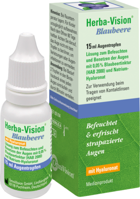 HERBA-VISION Blaubeere Augentropfen