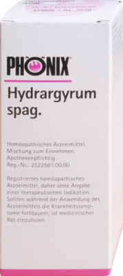 PHÖNIX HYDRARGYRUM spag.Mischung