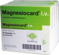 MAGNESIOCARD i.v. Injektionslösung