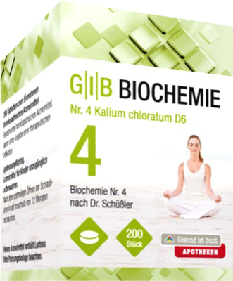 GIB Biochemie Nr.4 Kalium chloratum D 6 Tabletten