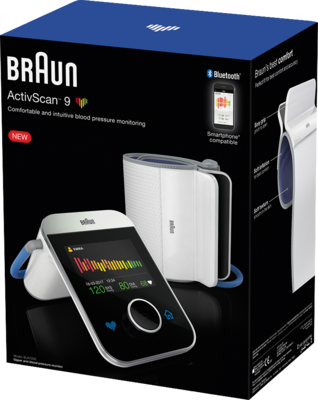 BRAUN BLUTDRUCKMESSGERÄT ActivScan9 Obera.BUA7200