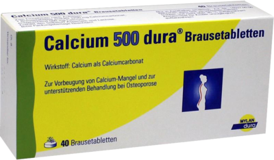 CALCIUM 500 dura Brausetabletten