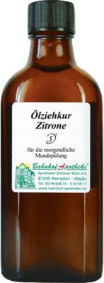 ÖLZIEHKUR Zitrone