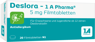 DESLORA-1A Pharma 5 mg Filmtabletten