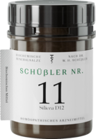 SCHÜSSLER NR.11 Silicea D 12 Tabletten