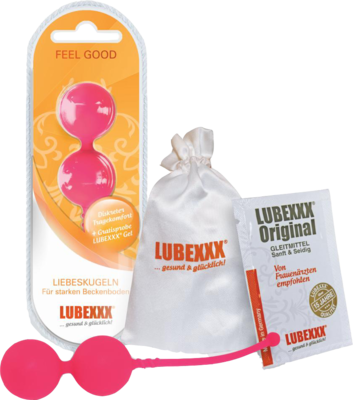 LUBEXXX Liebeskugeln für Beckenbodentraining pink