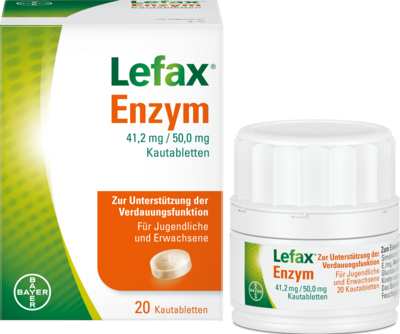 LEFAX-Enzym-Kautabletten