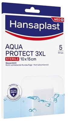 HANSAPLAST Aqua Protect Wundverb.steril 10x15 cm