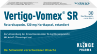 VERTIGO-VOMEX SR Retardkapseln